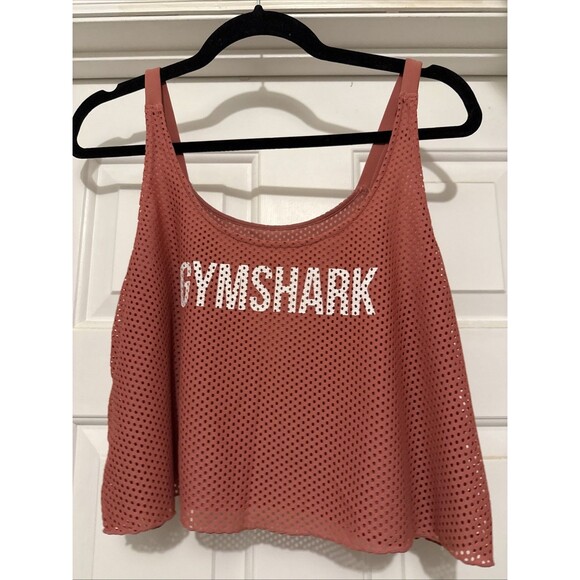 Gymshark Top Movement Mesh Crop Tank Large - Picture 1 of 3